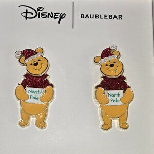 Disney BAUBLEBAR Winnie the Pooh Santa Earrings
